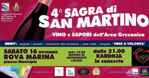 Sagra di san Martino 2019 a Bova Marina (RC)